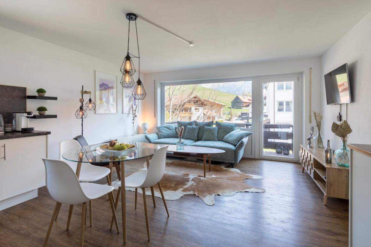 Design Apartment „Alpengluehen“ Nahe Breitachklamm Oberstdorf Zewnętrze zdjęcie